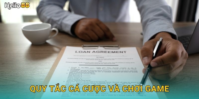 Quy tắc cá cược và chơi game