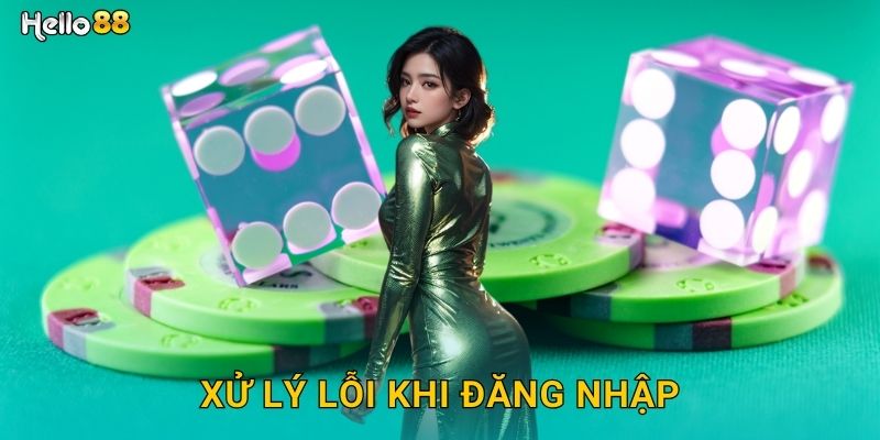 Xử lý lỗi khi đăng nhập