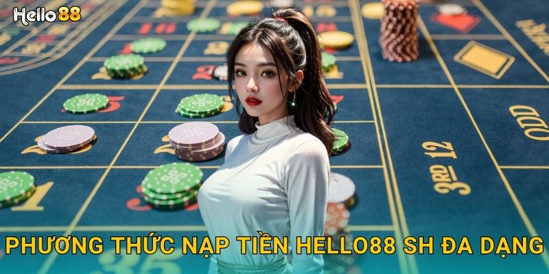Phương thức nạp tiền Hello88 SH đa dạng